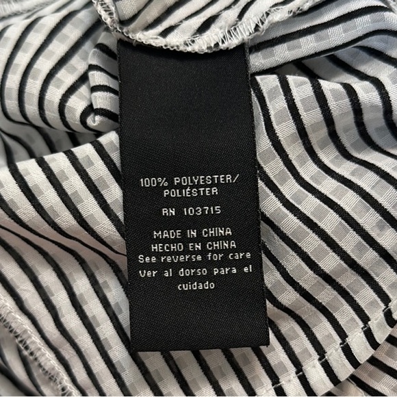 Zac & Rachel- Striped Ruffle Sleeve Tie-Front Top - Picture 9 of 11